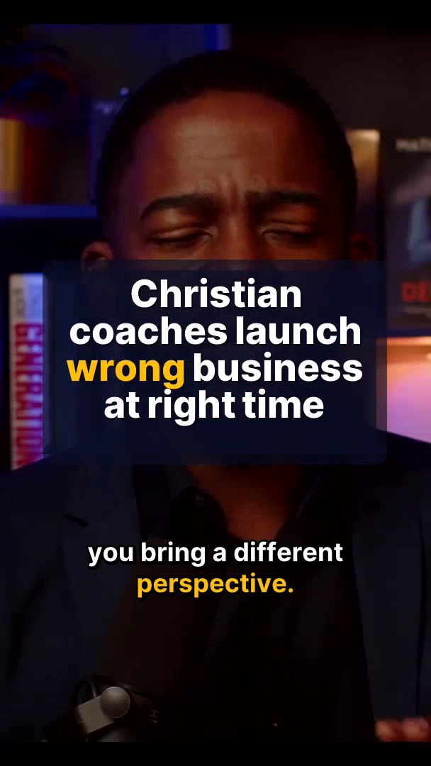 Christian coaches launch wrong business at right time