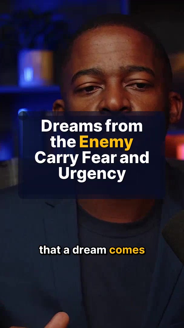 Dreams from the Enemy Carry Fear and Urgency