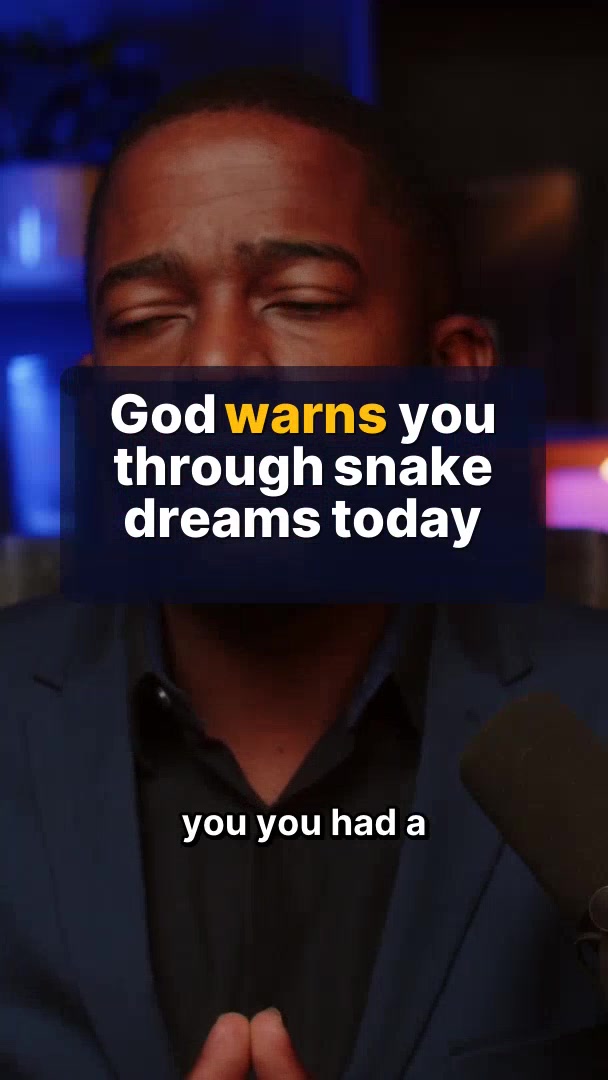 God Warns You Through Snake Dreams
