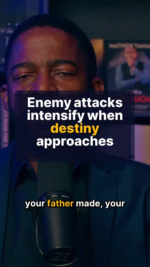 Enemy attacks intensify when destiny approaches