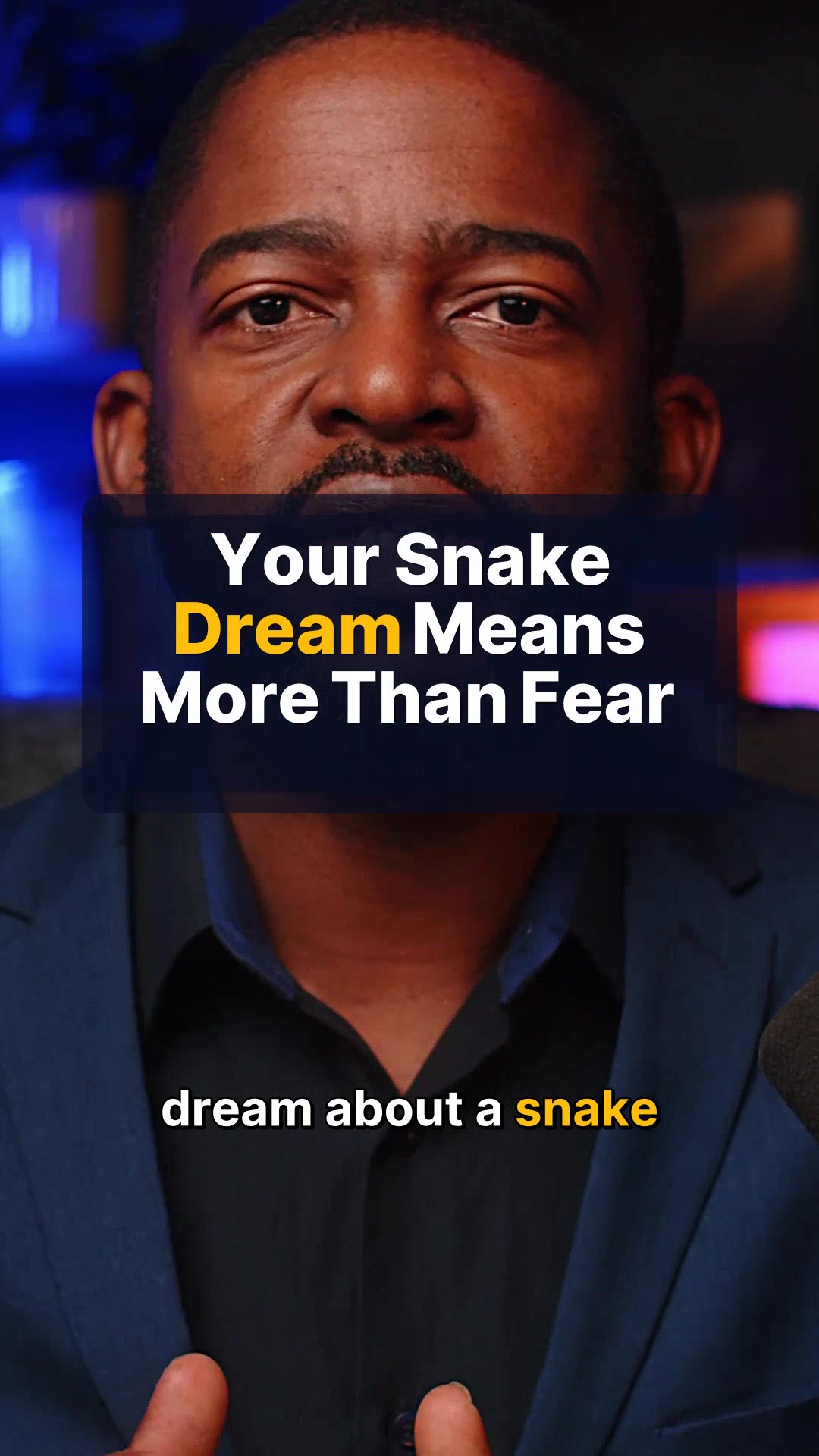 A Snake Chased You and You Couldn't Lose It?