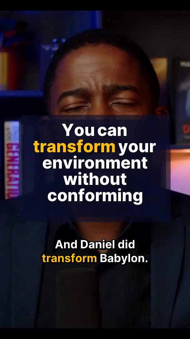 You can transform your environment without conforming